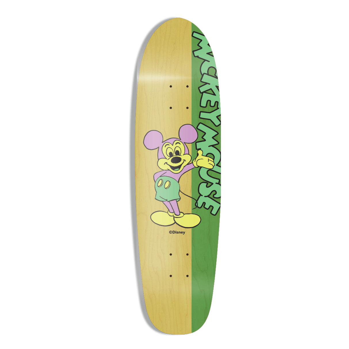 Huf X Mickey Mouse Greetings Multi 8.0" Cruiser Shape Skateboard Deck
