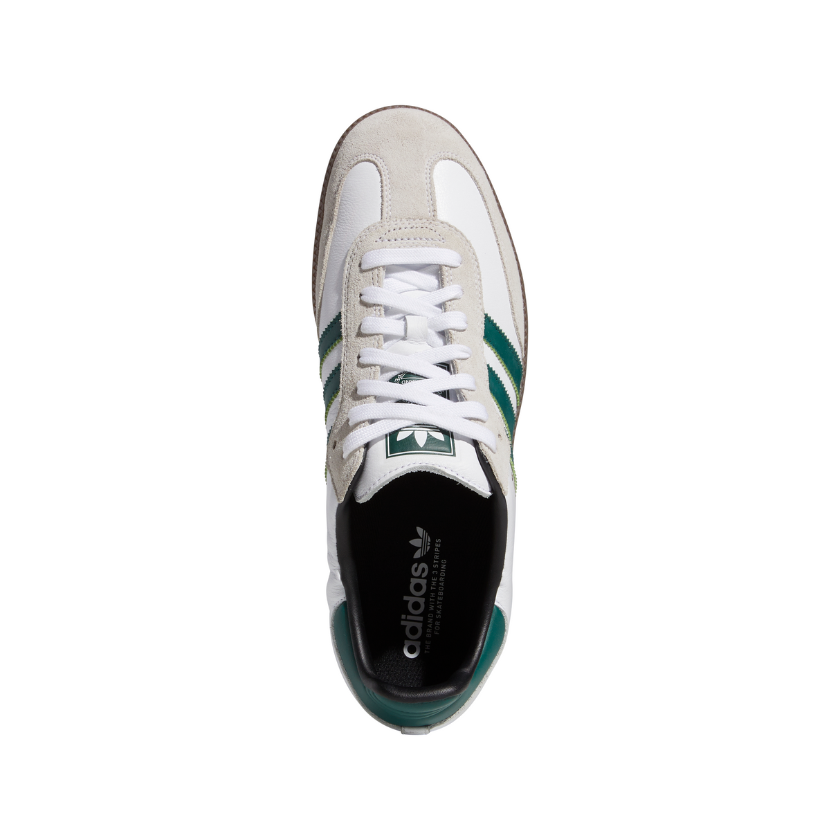 Adidas Samba ADV Cloud White/Collegiate Green Shoes