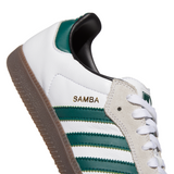 Adidas Samba ADV Cloud White/Collegiate Green Shoes