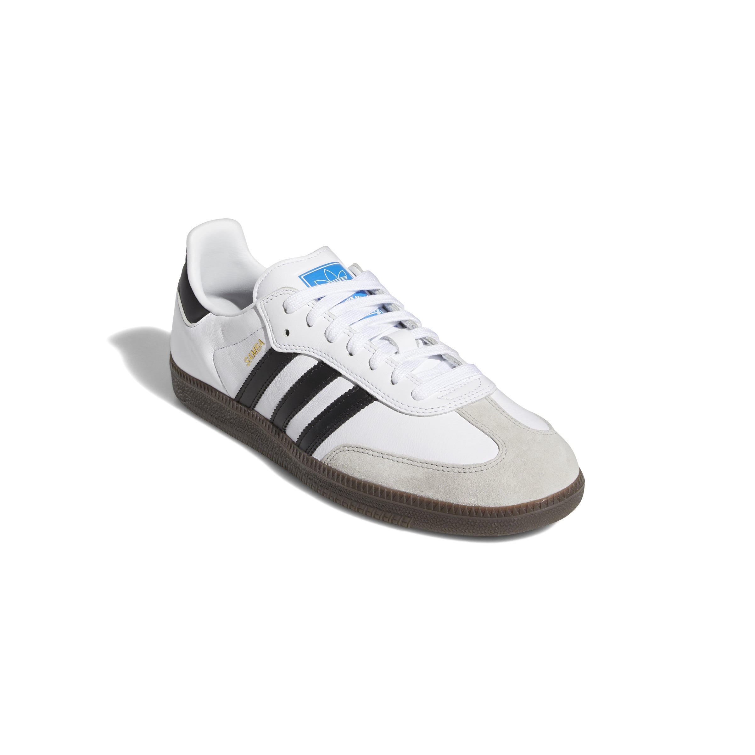 Adidas Samba ADV White Core Black Gum Shoes – Long Beach Skate Co