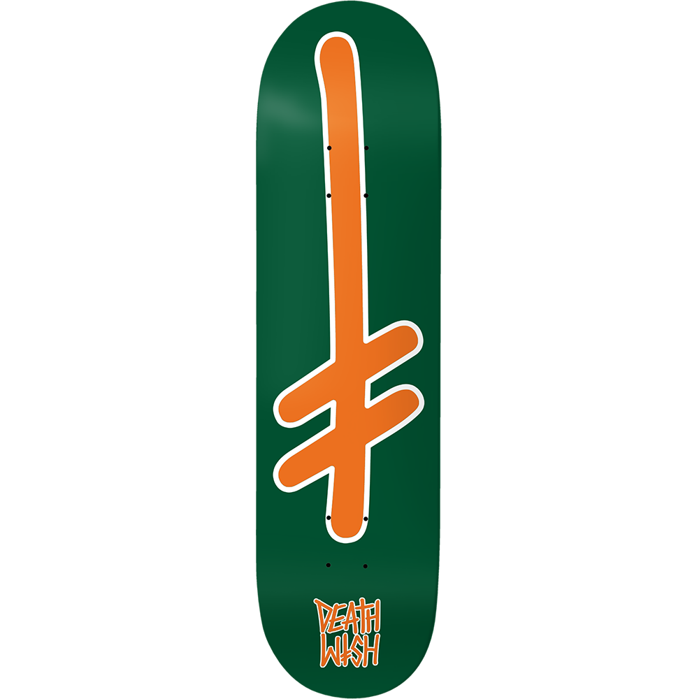 Deathwish Gang Logo University 8.25" Skateboard Deck