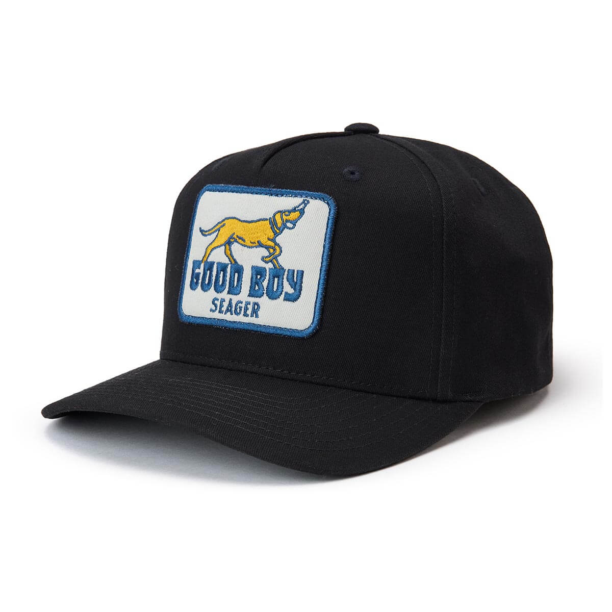Seager Good Boy Black Snapback Hat