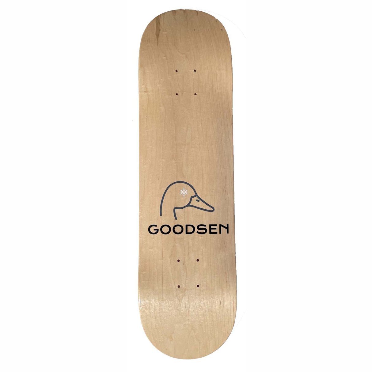 Goodsen Og Logo Natural Skateboard Deck