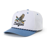 Seager Greenhead Snapback White/Blue Snapback Hat
