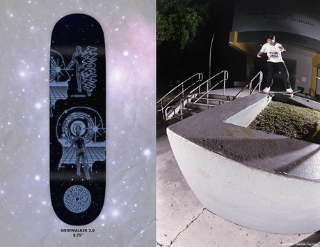 Theories Gridwalker 2 8.75" Skateboard Deck