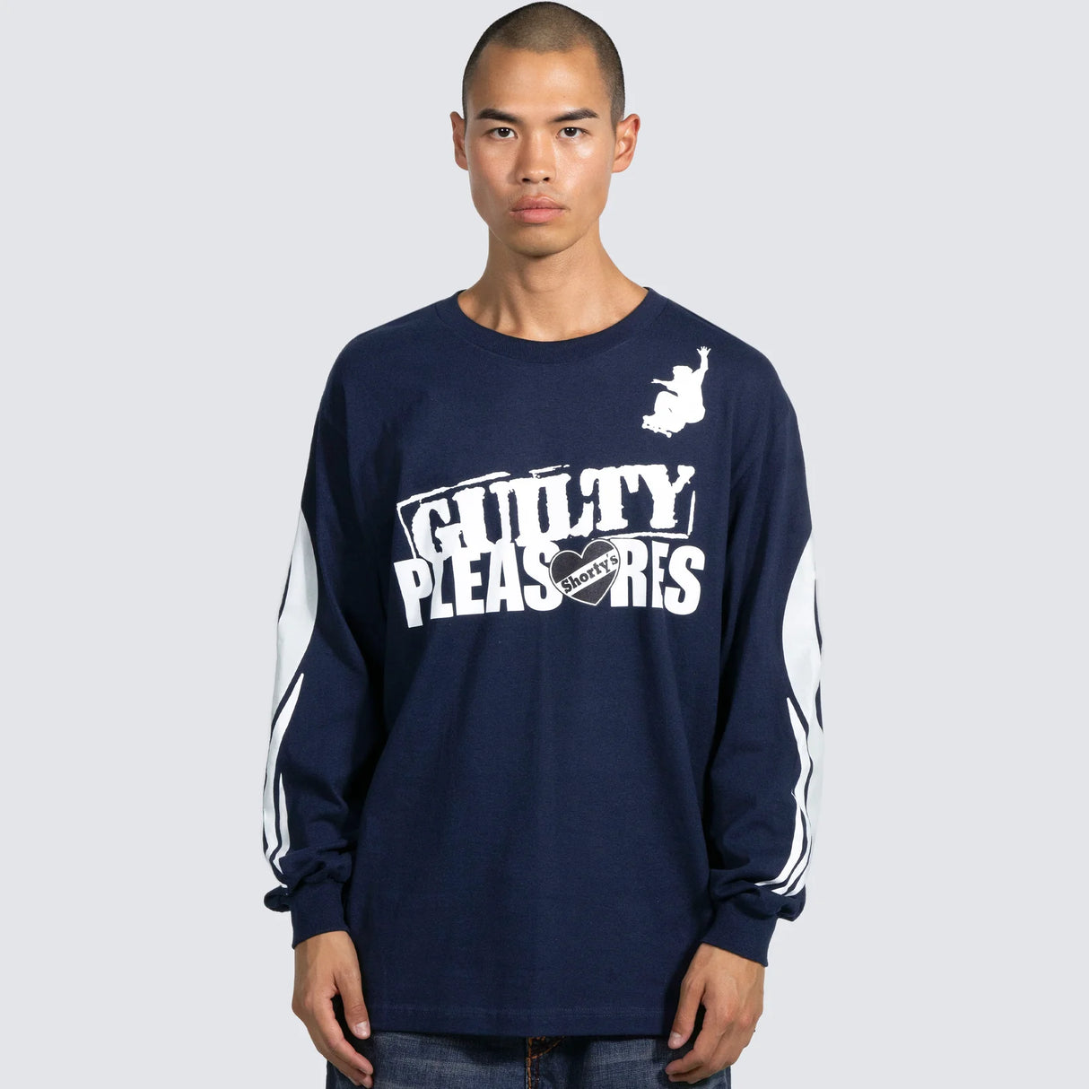 Pleasures X Shortys Guilty Navy L/s Shirt