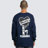 Pleasures X Shortys Guilty Navy L/s Shirt