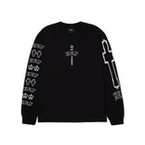 HUF Hard Luxe Black L/s Shirt