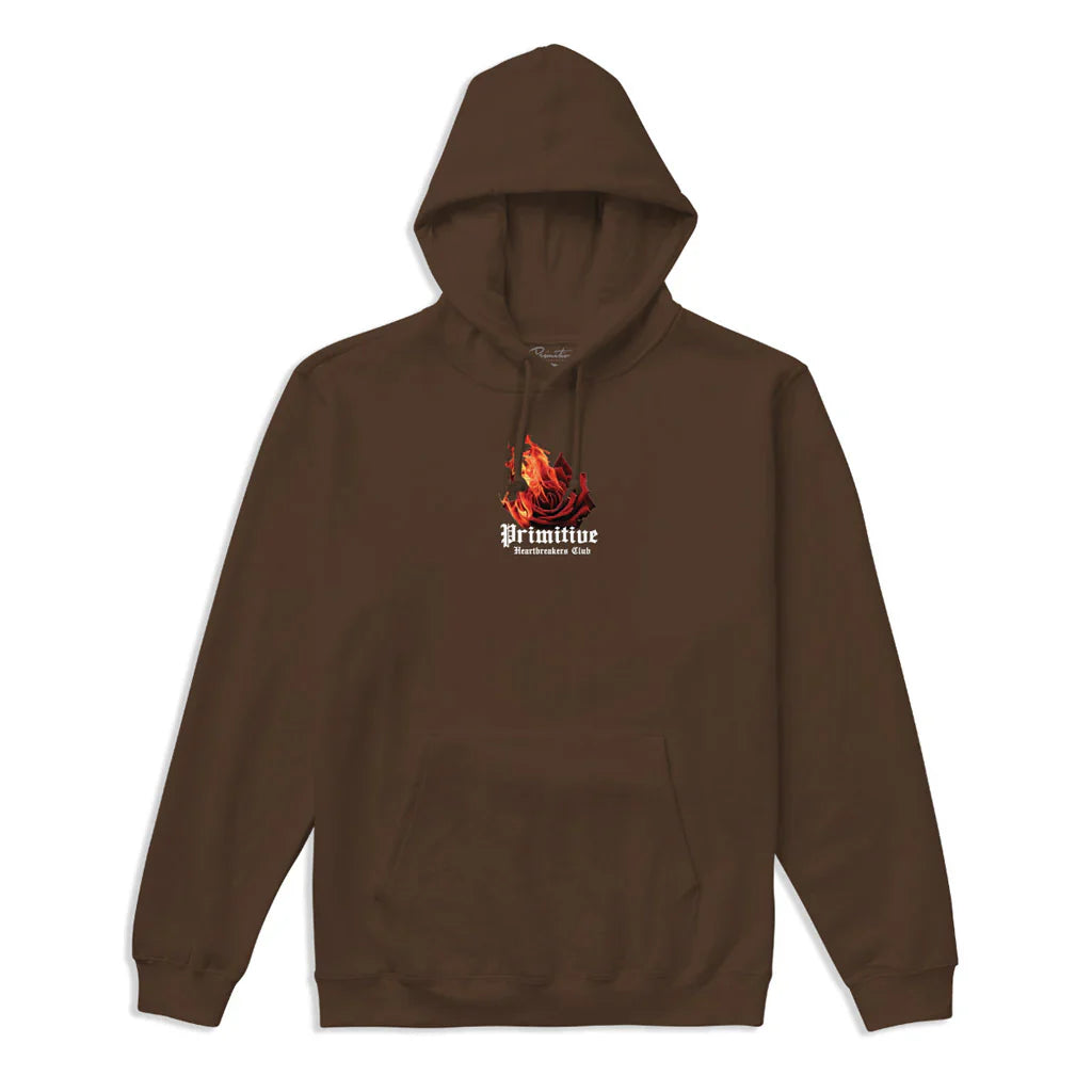 Primitive Torch Brown Hooded Sweatshirt