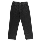 Welcome Immortal Loose Straight Washed Black Denim Jeans