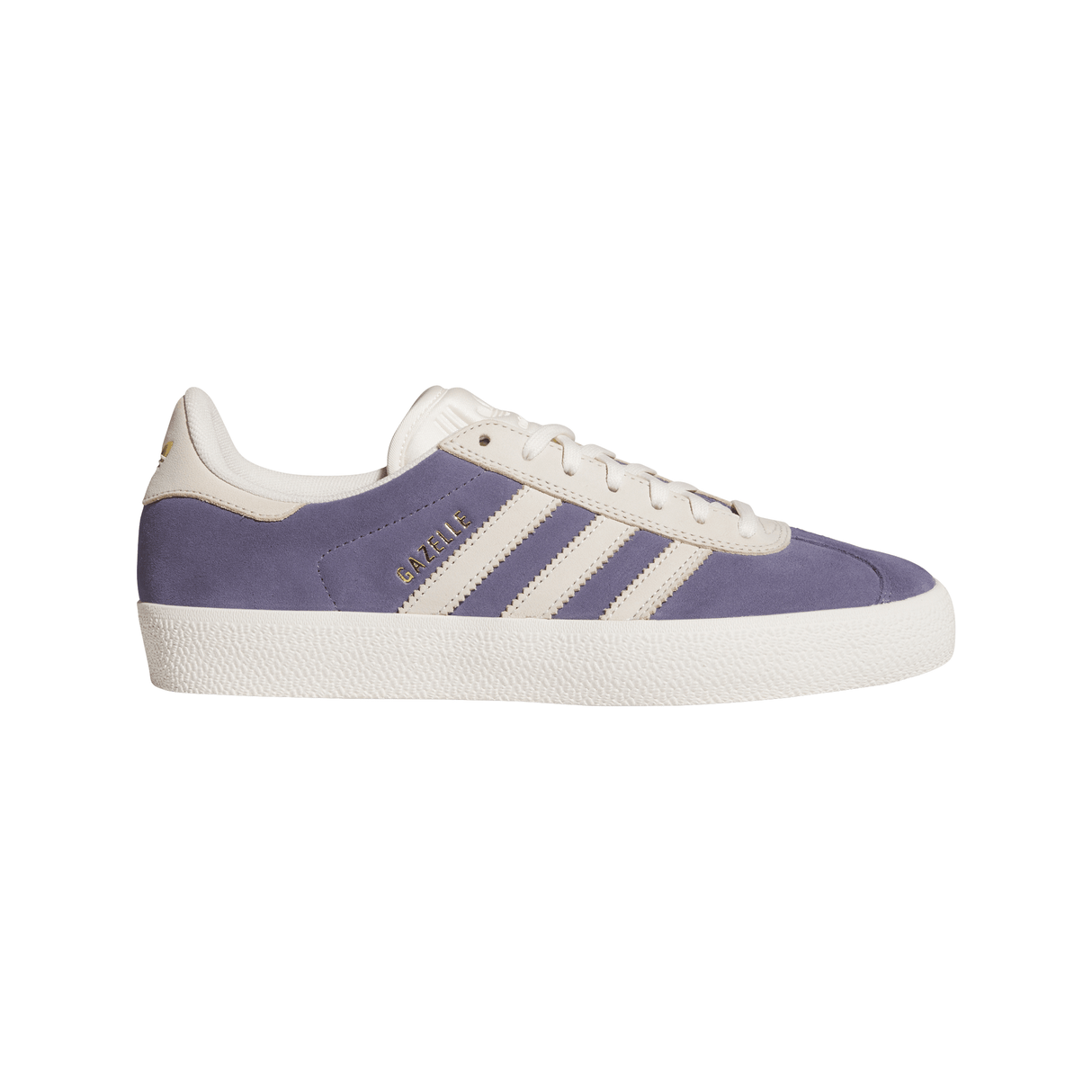 Adidas Gazelle ADV Super Purple/Chalk White/Gold Metallic Shoes