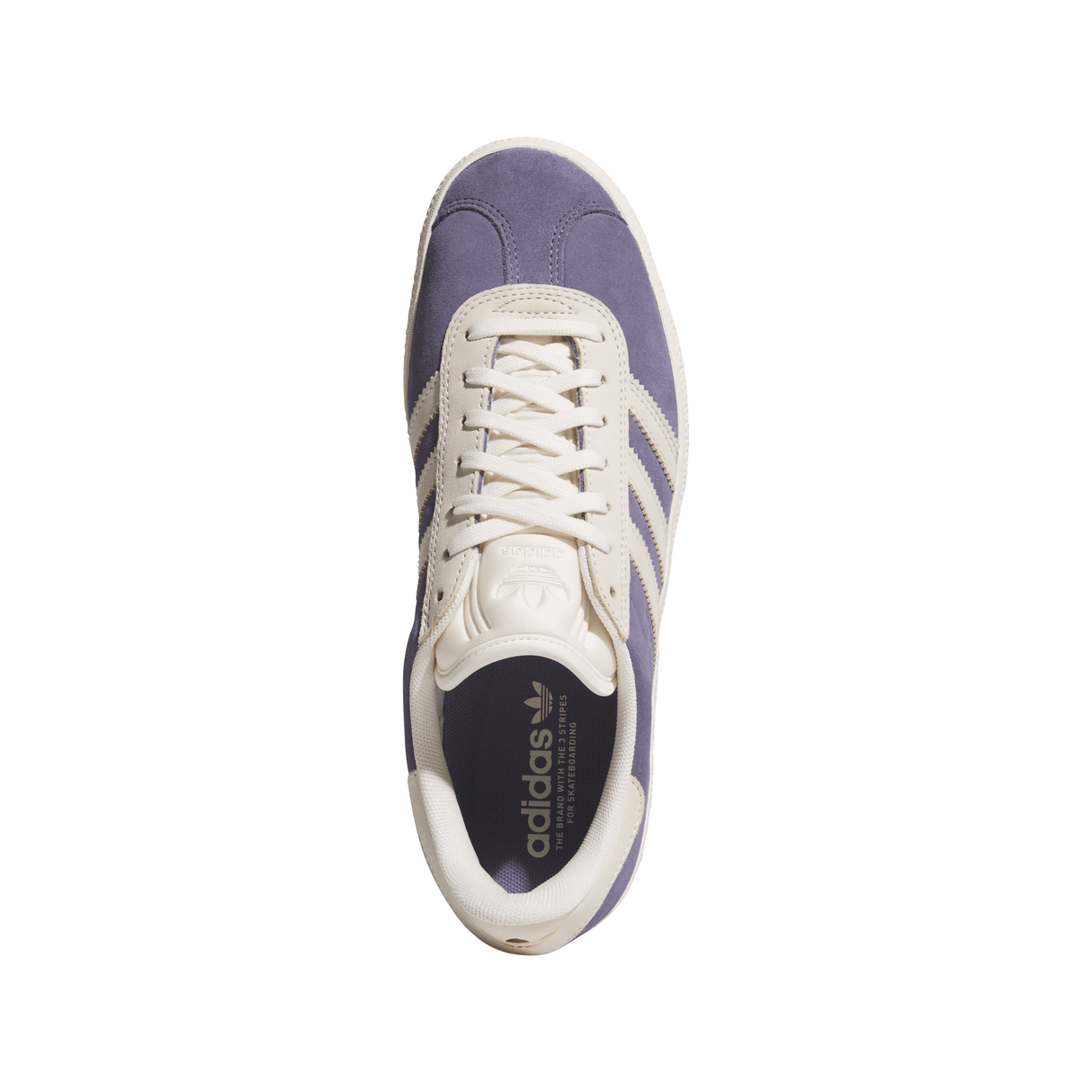 Adidas Gazelle ADV Super Purple/Chalk White/Gold Metallic Shoes