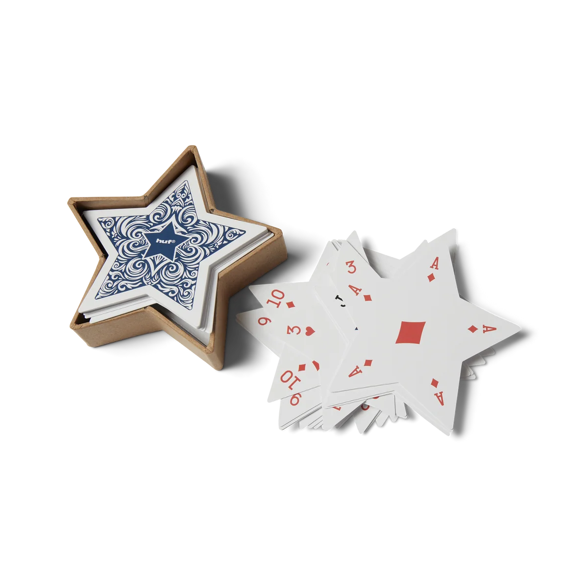 HUF Star Shaped Playing Cards Multi