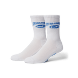 Huf X Thrasher Logo White Socks