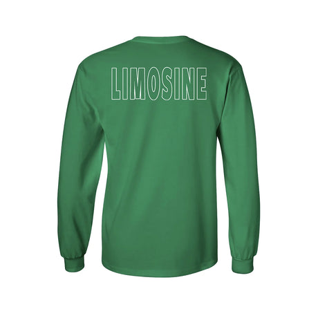 Limosine Happy Face Green L/s Shirt