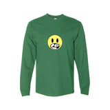 Limosine Happy Face Green L/s Shirt