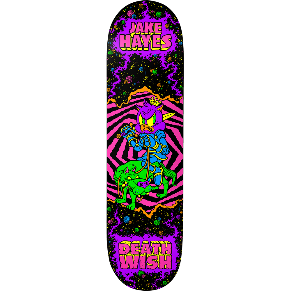 Deathwish Jake Hayes Lords of the Underworld 8.25" Skateboard Deck