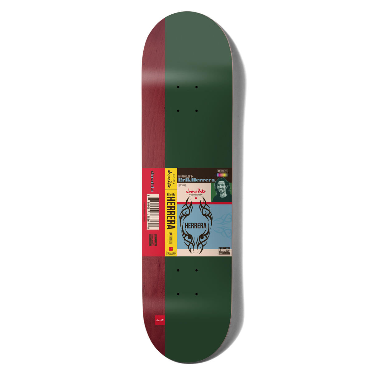 Chocolate Herrera Mixtape 8.5" Skateboard Deck