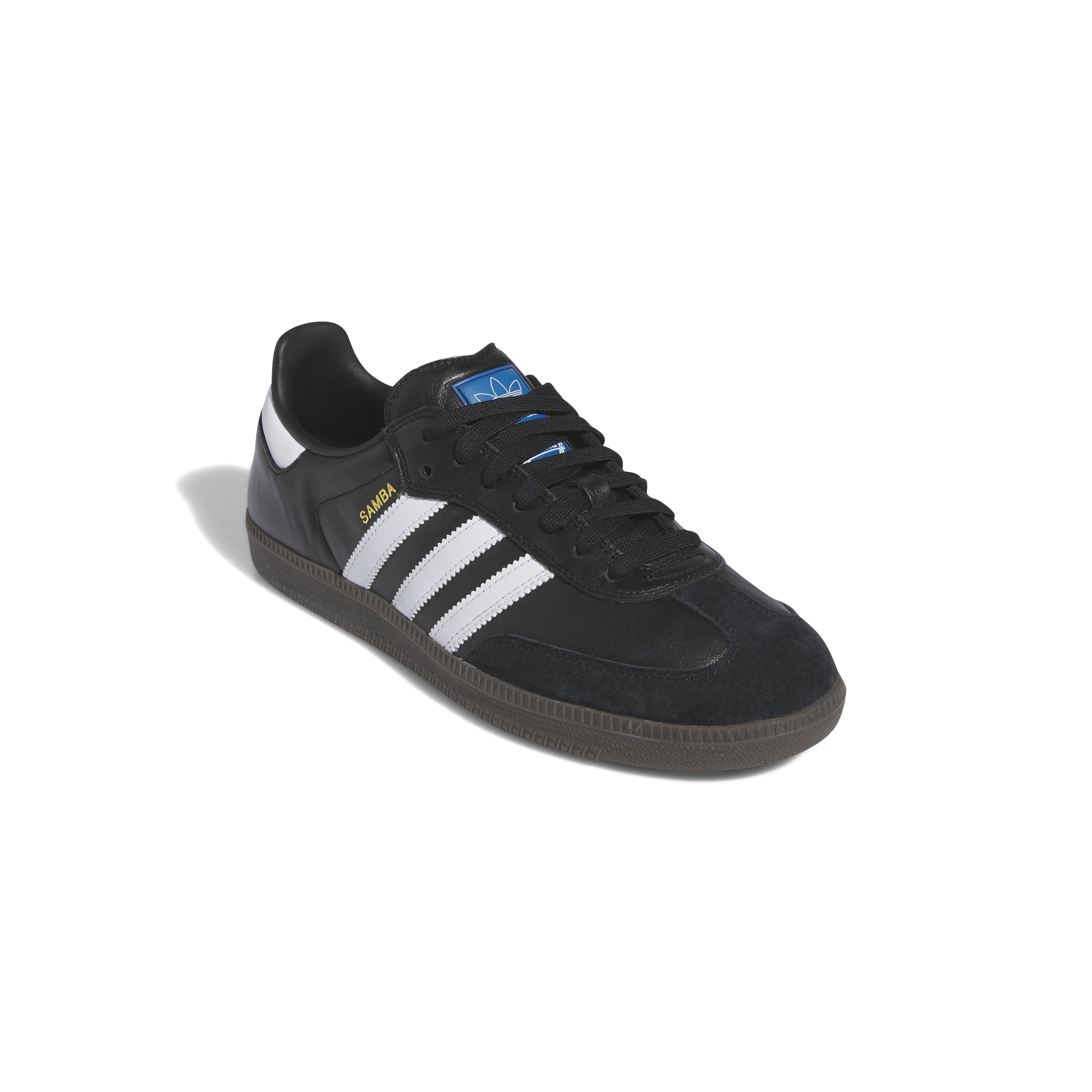 Adidas Samba ADV Core Black White Gum Shoes – Long Beach Skate Co