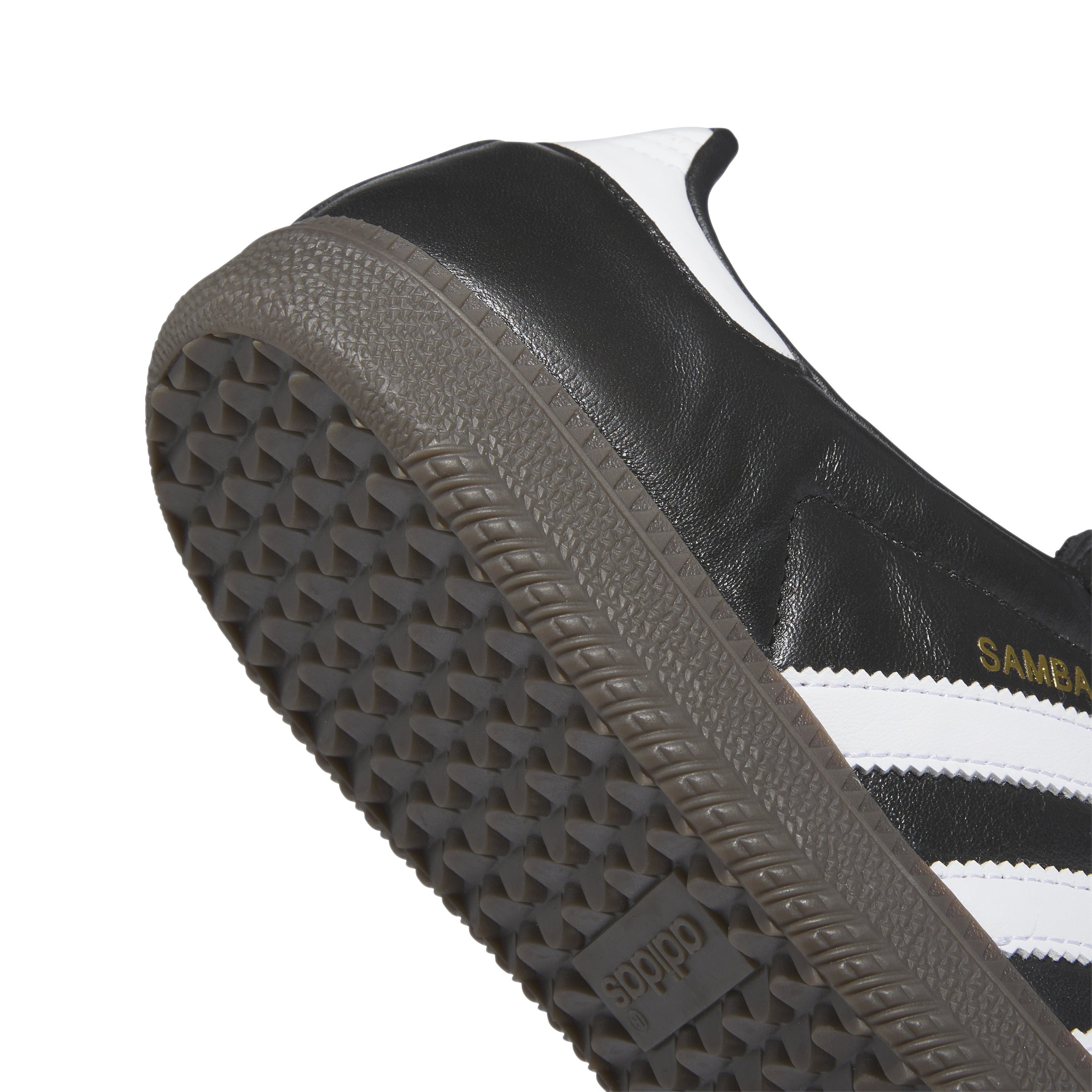 Adidas Samba ADV Core Black White Gum Shoes – Long Beach Skate Co