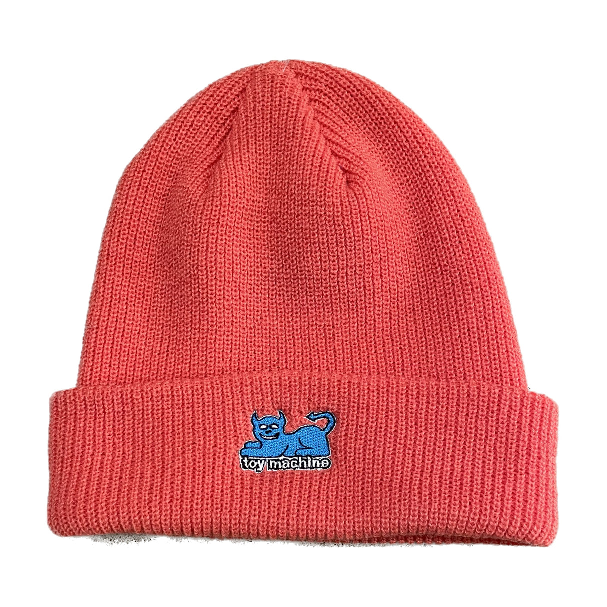 Toy Machine Devil Cat Red Dock Beanie