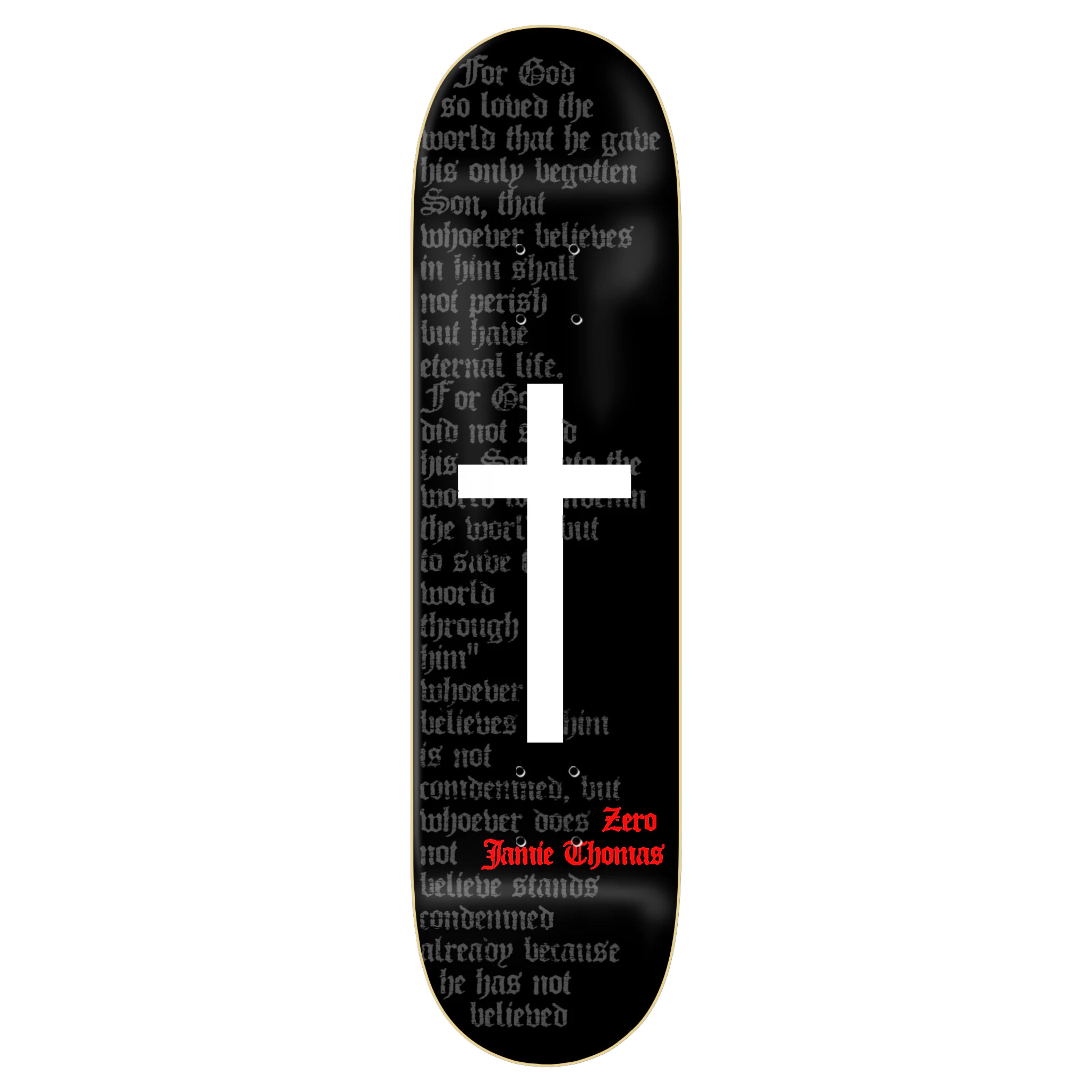 Zero Thomas Cross Skateboard Deck | LB Skate – Long Beach Skate Co