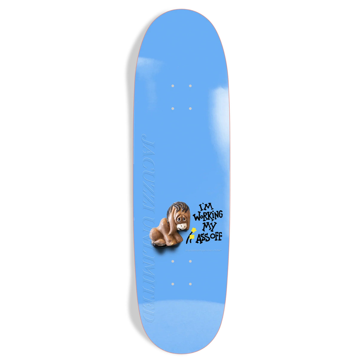 Jacuzzi Work Horse 8.375" EX7 Football Shaped Skateboard Deck