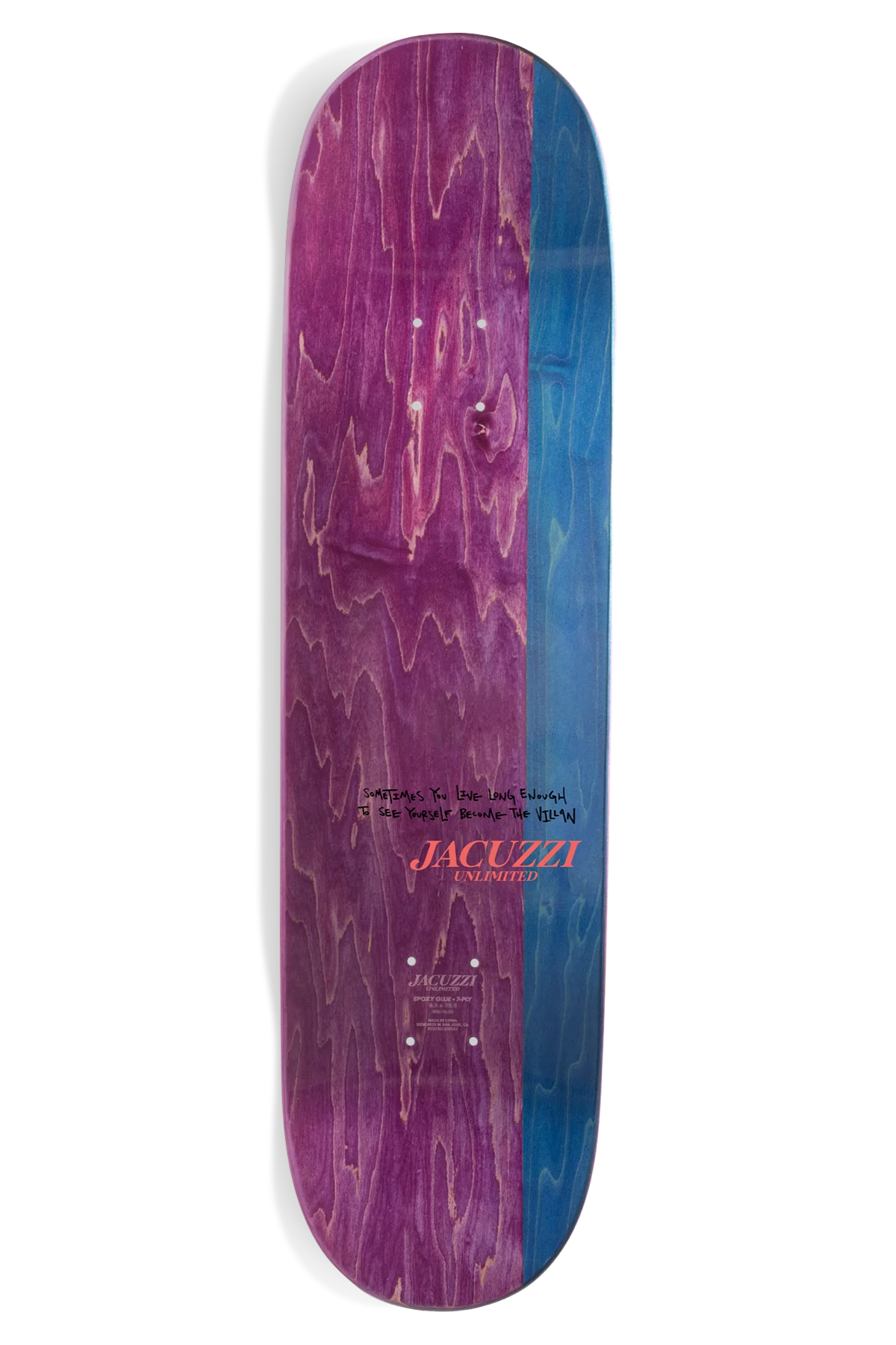 Jacuzzi John Dilo No Fear EX7 8.0" Skateboard Deck