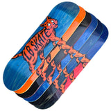 Long Beach Skate Co Big Alley Cat Assorted Stain Skateboard Deck