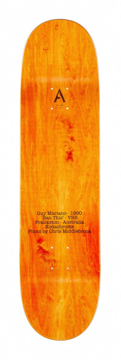 April Guy 1990 8.38" Skateboard Deck