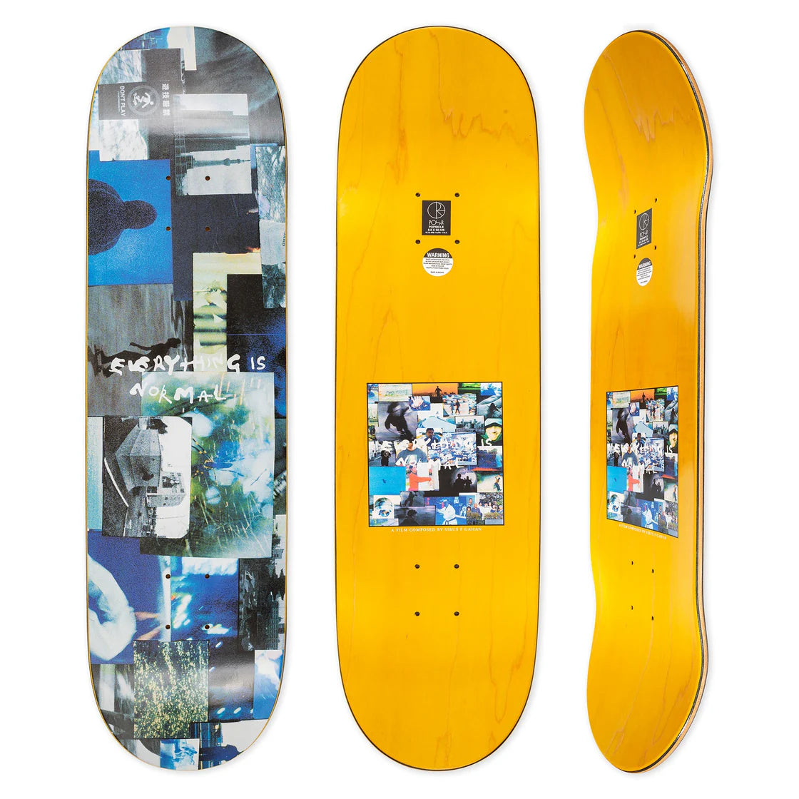 Polar Everything Is Normal A Skateboard Deck