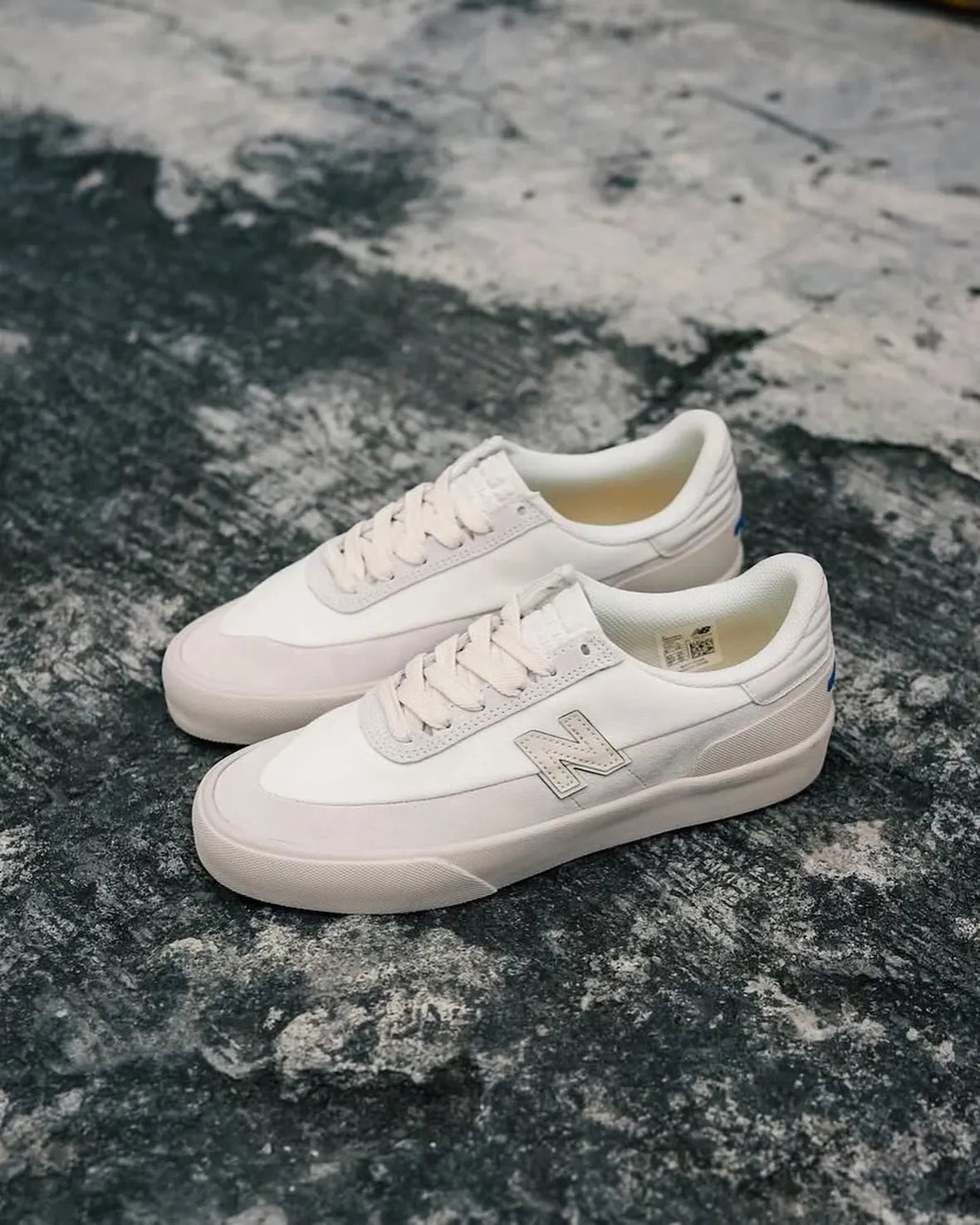 New Balance Numeric 272 Stone Island White Shoes (NM272STN) – Long