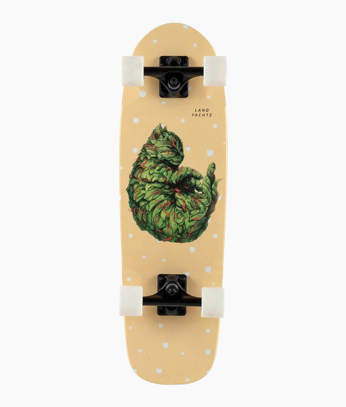 Landyachtz Dinghy Blunt Meowijuana Cream Cruiser Complete