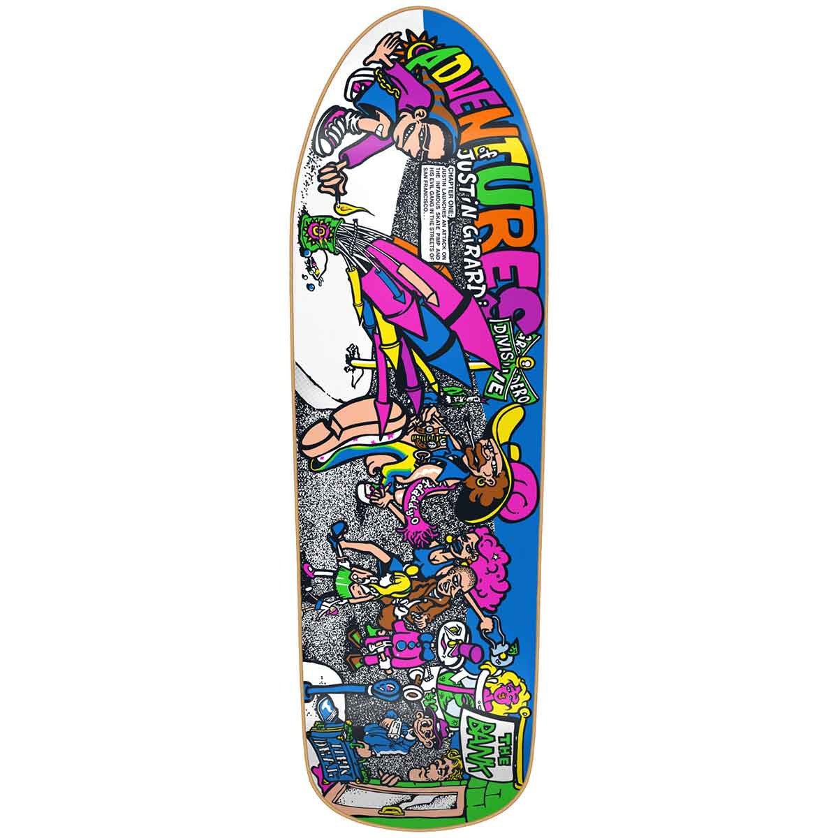 New Deal Adventures Of Justin Girardi HT Re-Issue 9.72" Skateboard Deck