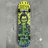 Darkstar Electric First Push Yellow 8.0" Glow in the Dark Complete Skateboard