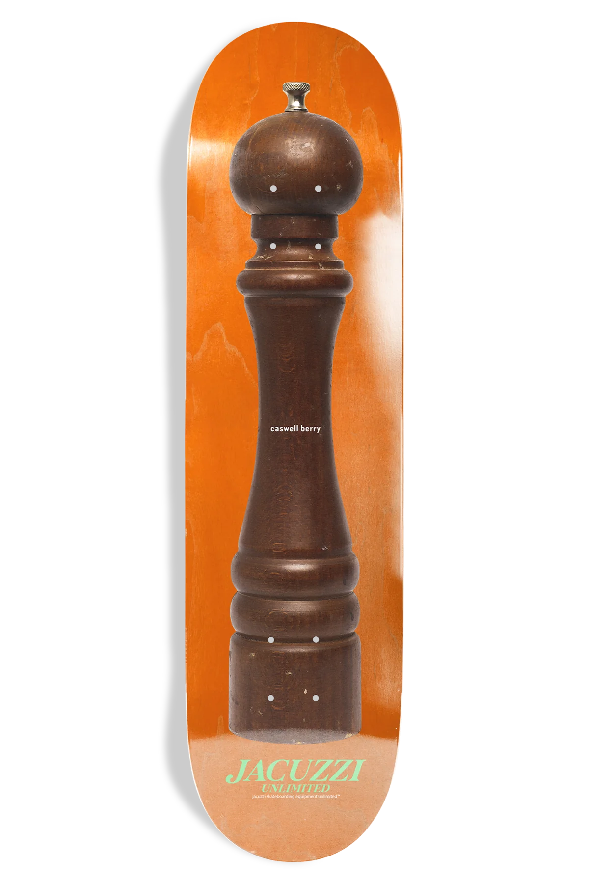 Jacuzzi Caswell Berry Pepper Grinder EX7 8.25" Skateboard Deck