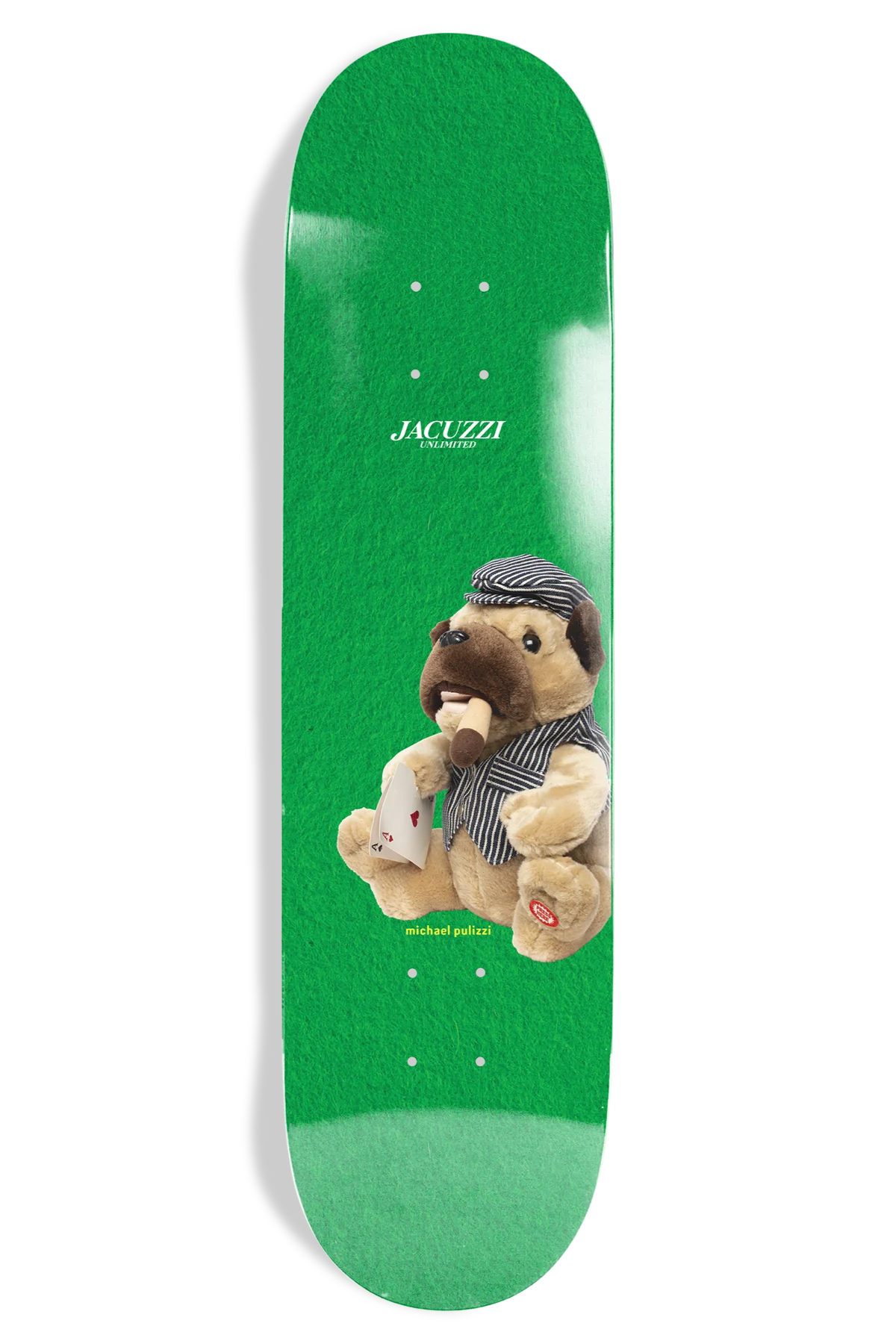 Jacuzzi Michael Pulizzi Know When to Hold Em EX7 8.375" Skateboard Deck