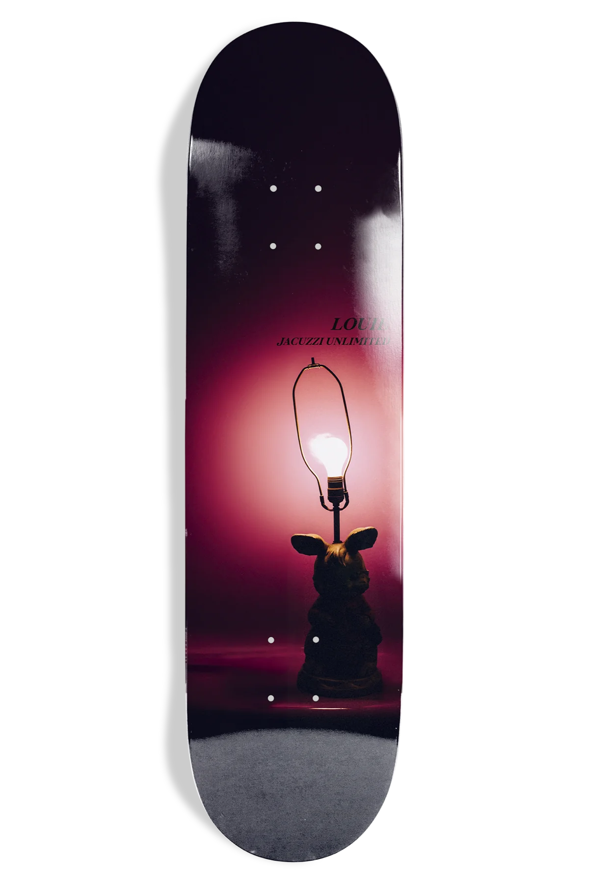 Jacuzzi Louie Barletta Bunny Lamp EX7 8.25" Skateboard Deck