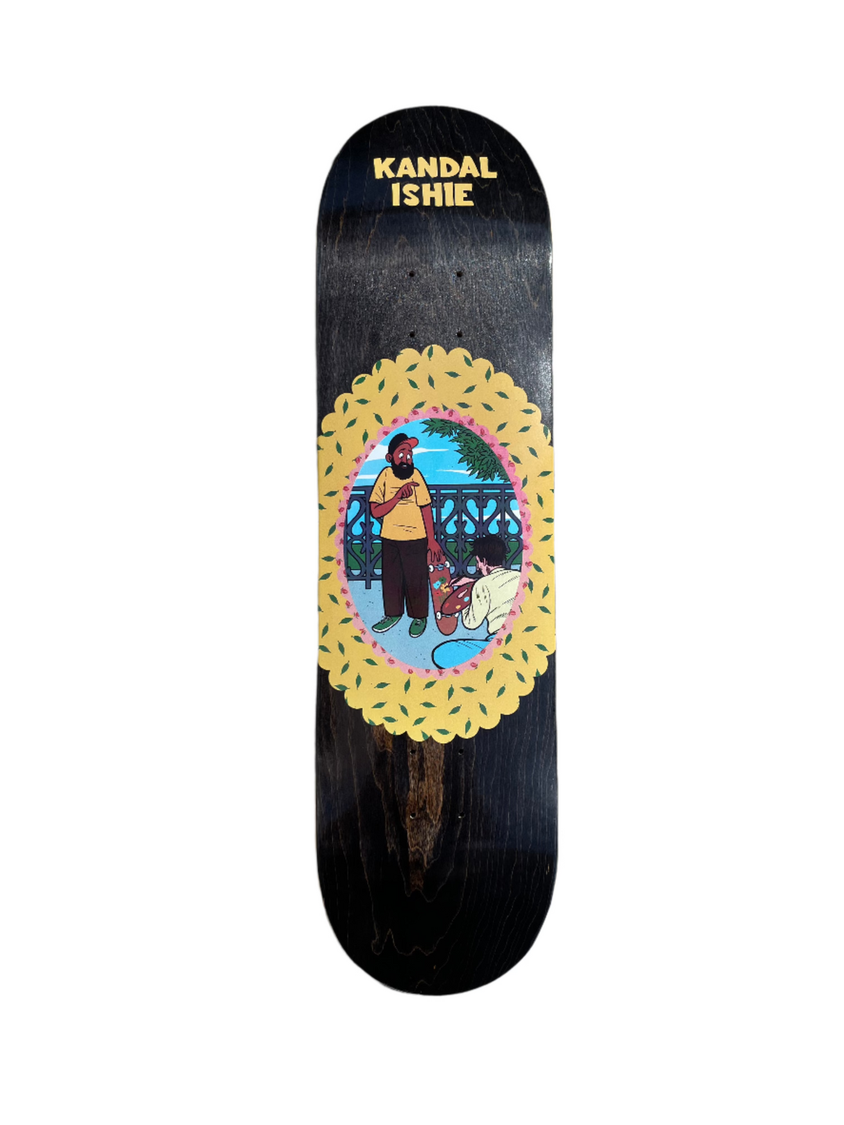 Kandal Ishie x Van Eggers Paint My Deck Baltimore Edition 8.25" Skateboard Deck