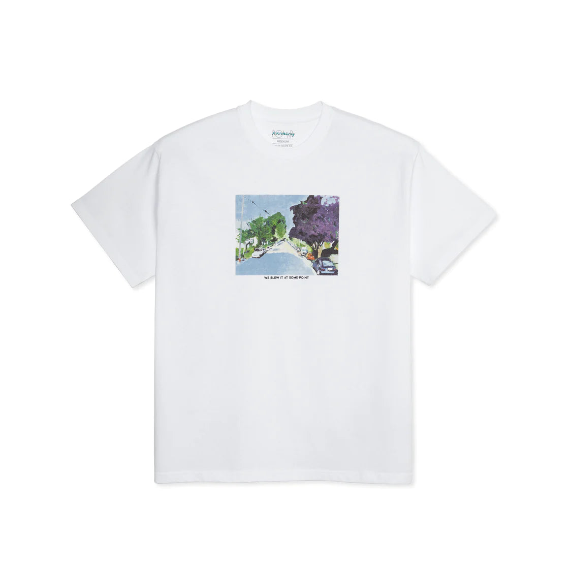 Polar We Blew It At Some Point White S/s Shirt