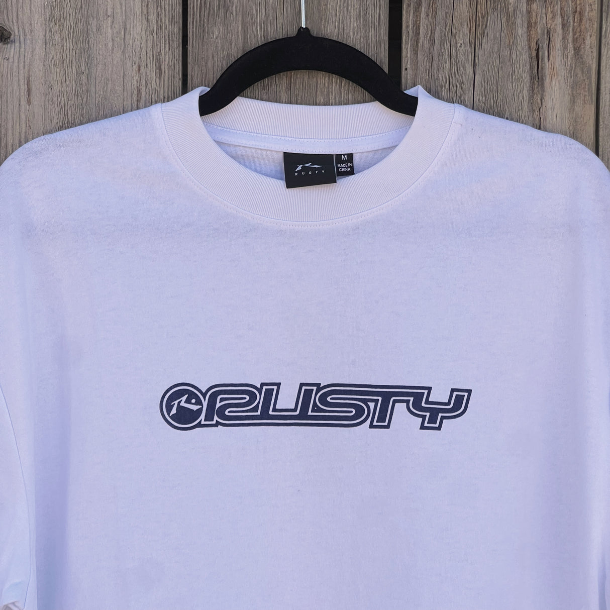 Rusty Flip Daddy 2.0 White S/S Shirt