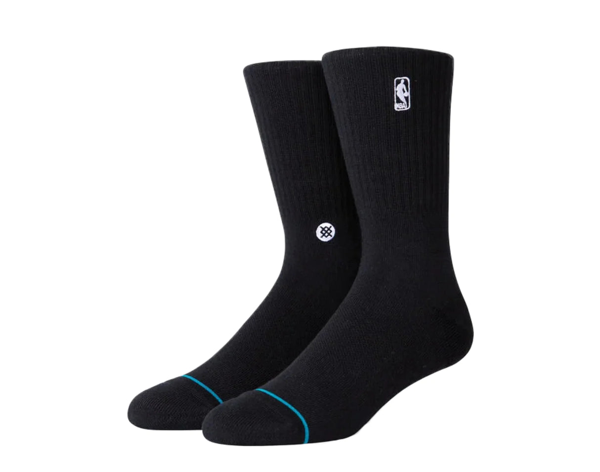 Stance NBA Logoman Black Crew Socks