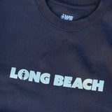 Girl x LB Skate “We OG Long Beach” Navy Crewneck Sweatshirt