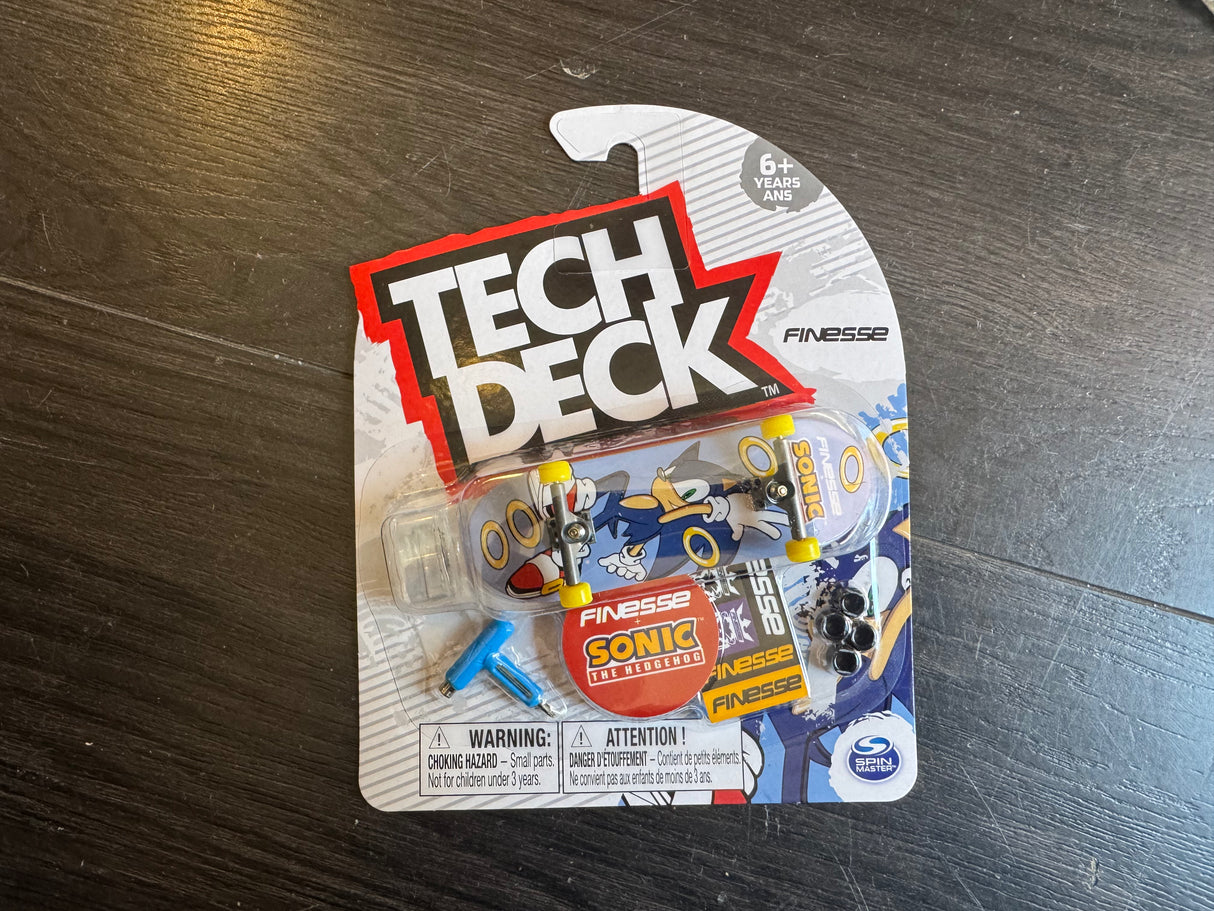 Tech Deck Finesse x Sonic Fingerboard Complete