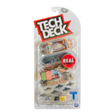 Tech Deck Real Skateboards 4 Pack Fingerboard Complete