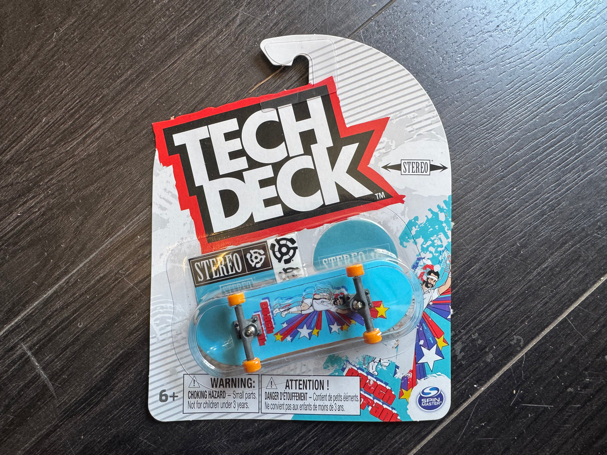Tech Deck Stereo Coach Frank Fingerboard Complete