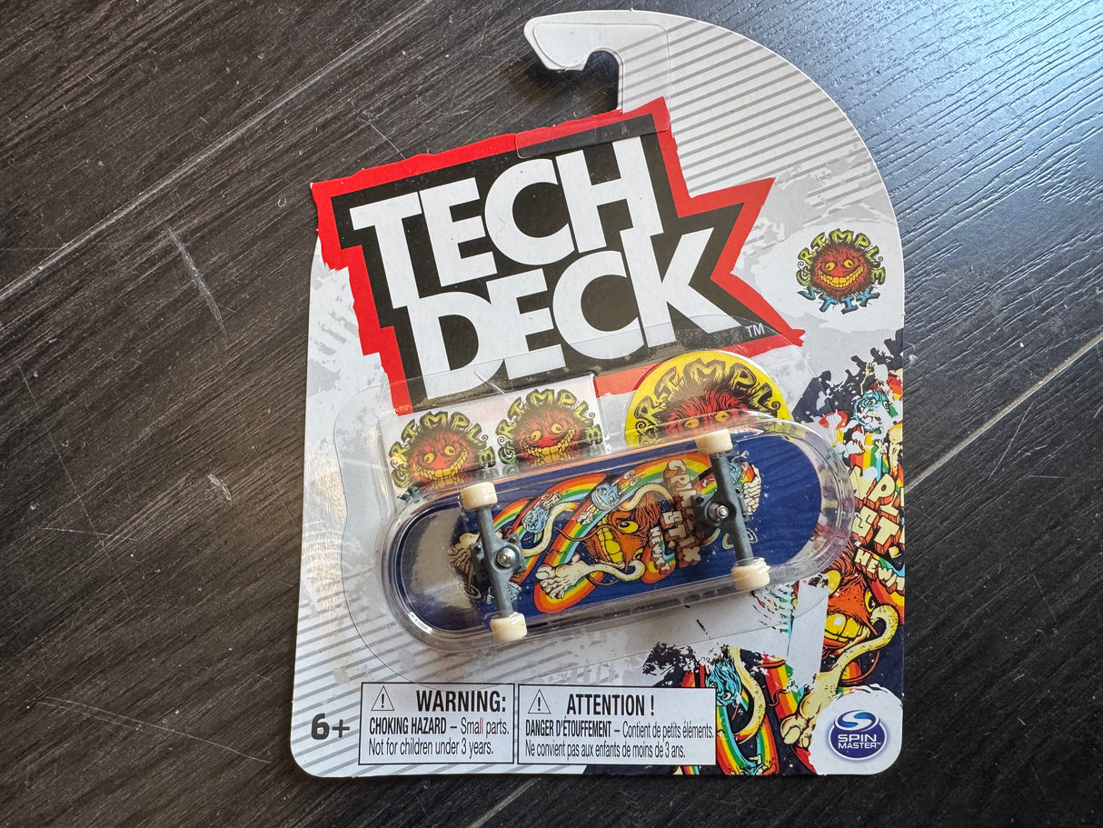 Tech Deck Grimple Stix Hewitt Rainbow Fingerboard Complete