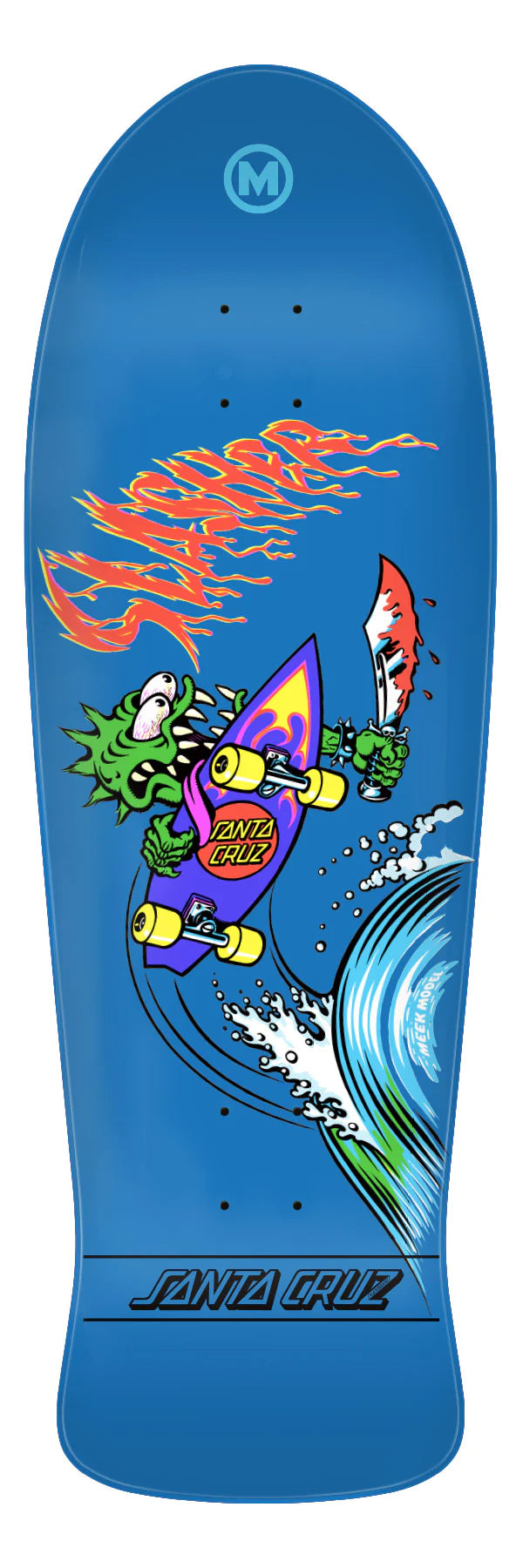 Santa Cruz Meek OG Slasher Reissue 10.1" Skateboard Deck
