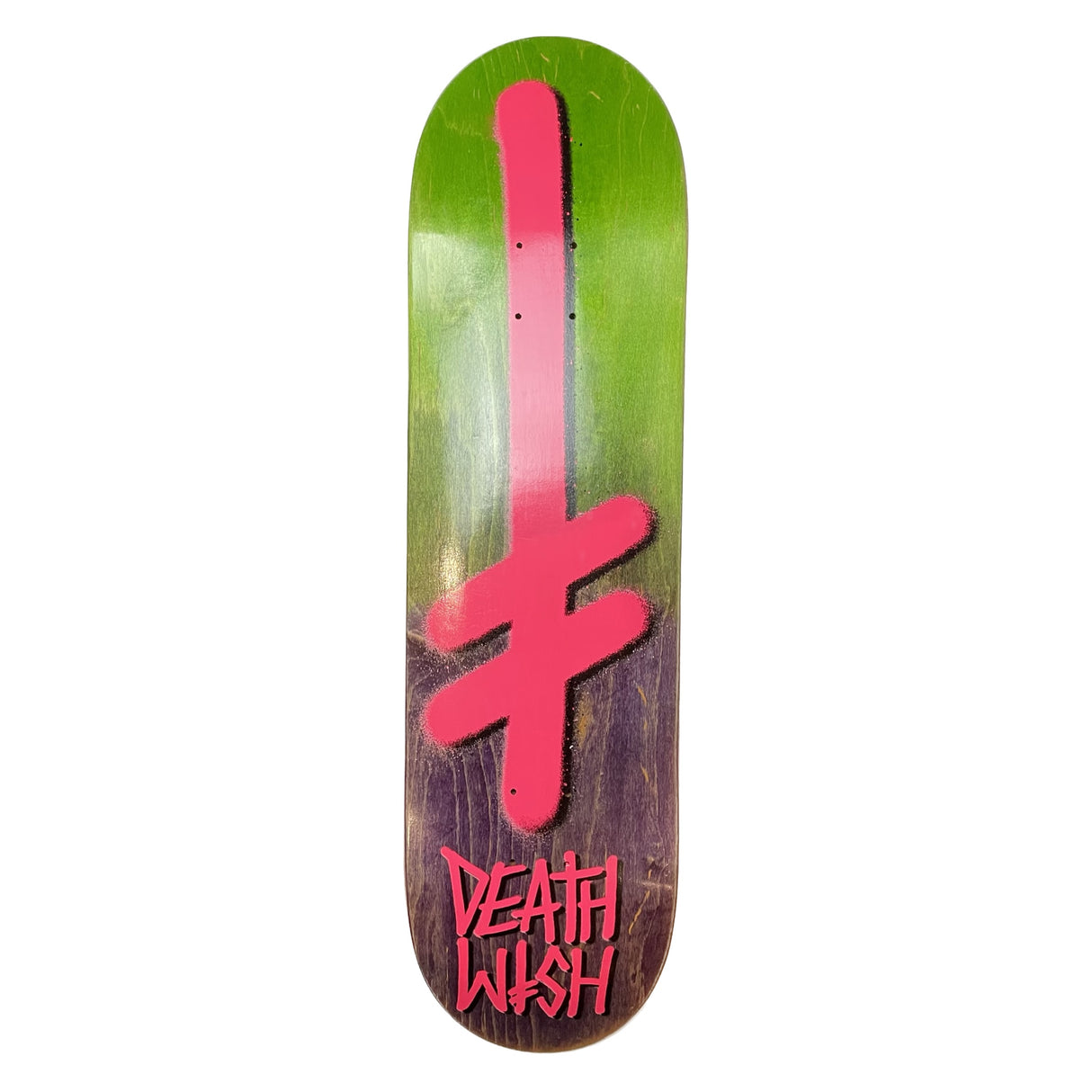 Deathwish Gang Logo 8.38" Pink/Fade Skateboard Deck