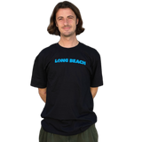 Girl x LB Skate “We OG Long Beach” Black Heavyweight S/S Shirt